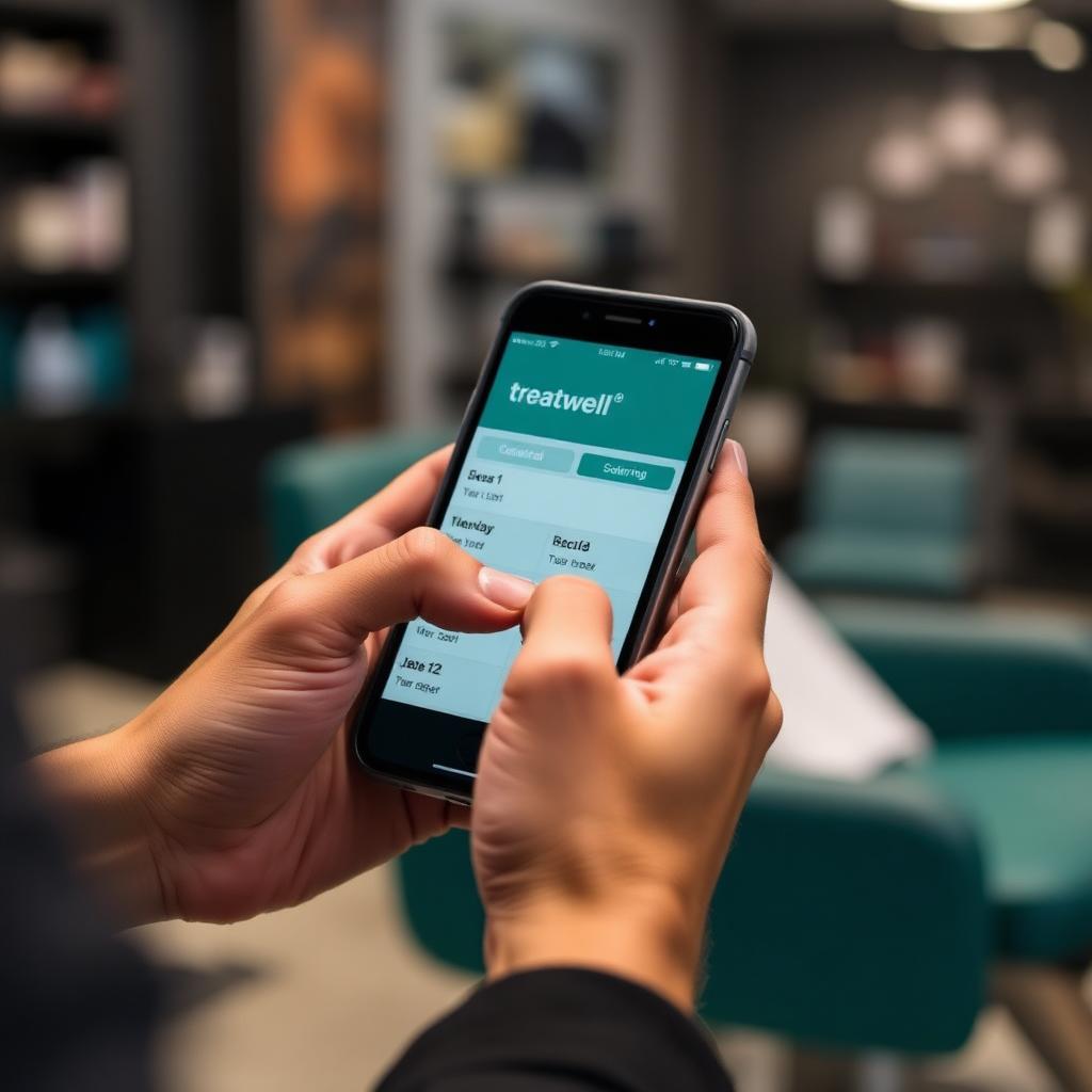 Prenotazione via app Treatwell: il canale digitale che sposta ticket medio e occupazione delle sedie in un salone italiano.